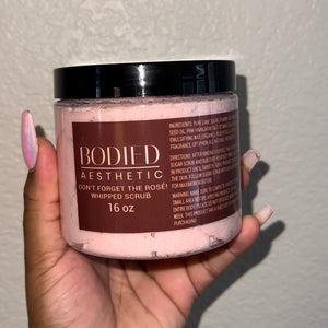 Don’t Forget The Rosé! Whipped Scrub
